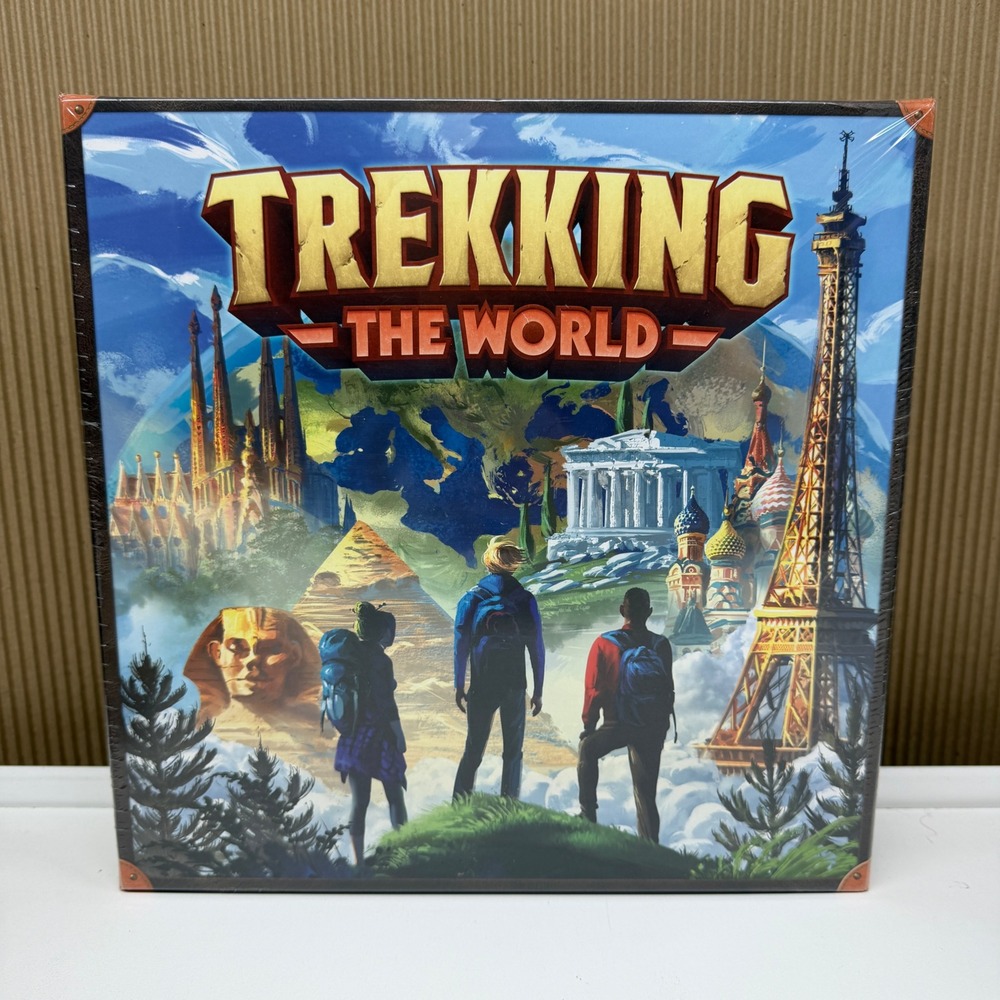 Trekking The World Board Game Underdog Games New Factory Sealed Strategy Family